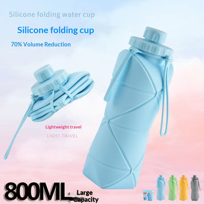 Silicone Folding Water Bottle